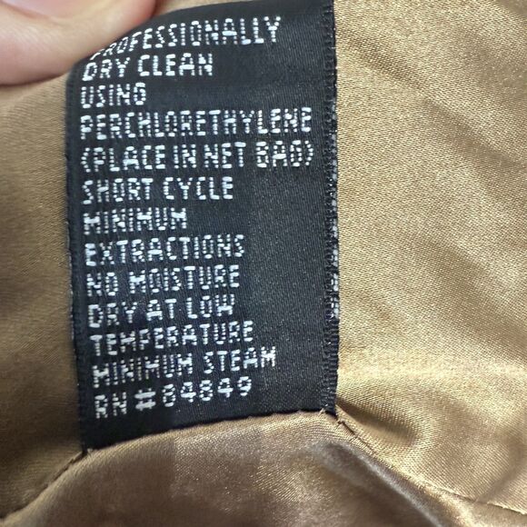 Carmen Marc Valvo 100% Silk Embellished Straps Pleated Dress Tan Size 0 - Picture 11 of 16